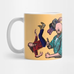 Aunty Donna Thumbs up - Jump simple Mug